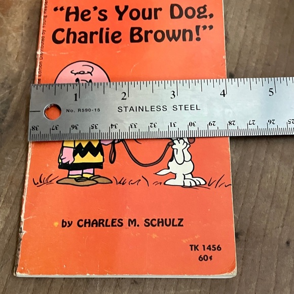 "He's Your Dog, Charlie Brown!" Book vintage 1973 softcover comic book - Picture 16 of 16